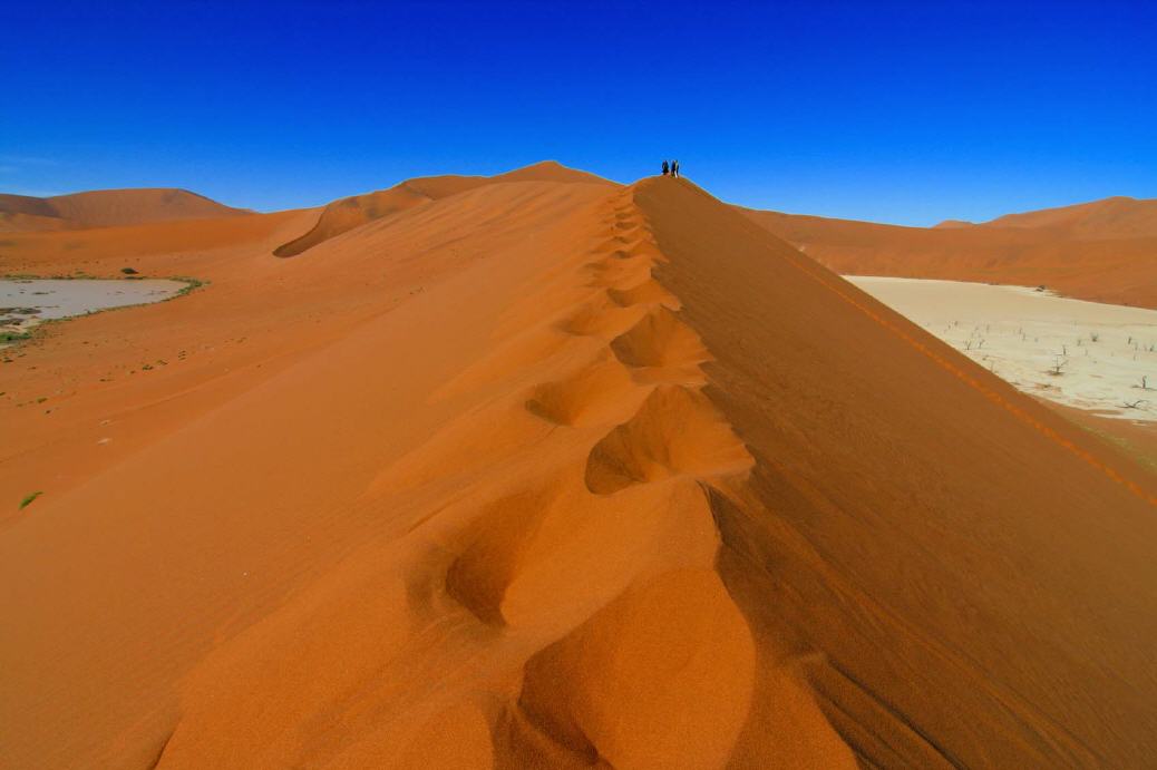 Sossusvlei, eine der schönsten Sanddünen Namibias